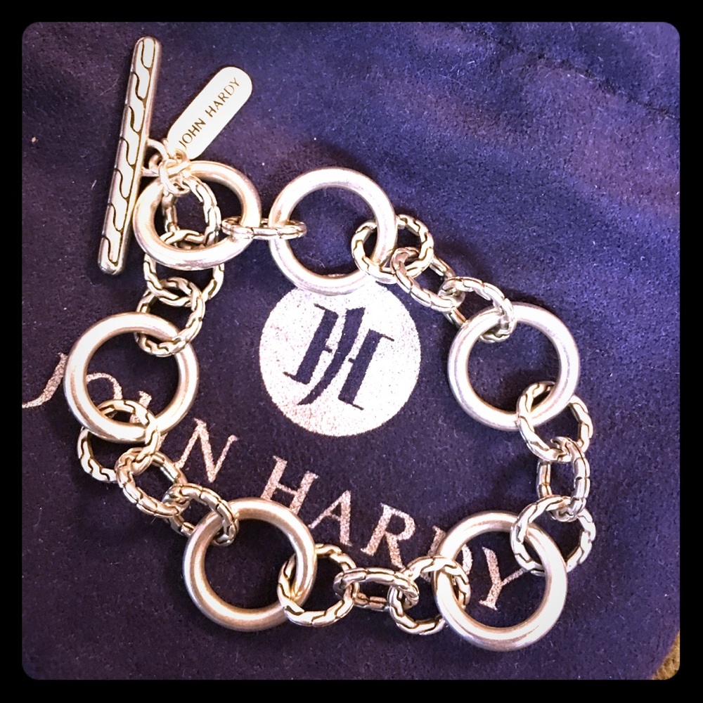 John Hardy Link sterlingsilver bracelet size small
